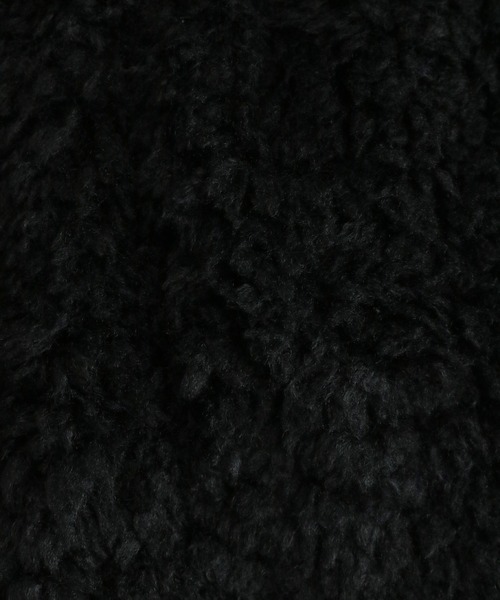 mysty woman(ミスティウーマン)の「エコファーベスト 123272(その他アウター・レディース・アイボリー/ブラック/モカ/ベージュ系その他・FREE)」の8枚目の写真