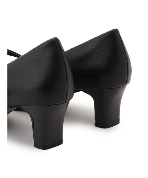 Perfect Suit FActory（パーフェクトスーツファクトリー）の「ストラップパンプス【リクルート】ブラック（パンプス・レディース・ブラック・25cm/23.5/22.5㎝/24.5cm/22cm/24cm/23）」の8枚目の写真