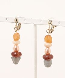 ehka sopo | 樹脂パールミックスイヤリング(イヤリング)