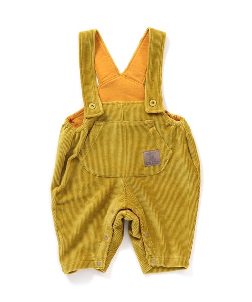 BREEZE（ブリーズ）の「ベビーカラーサロペット（その他ベビーウェア・キッズ・イエロー/チャコール/パープル/ブラウン/ブルー・80/70）」の5枚目の写真