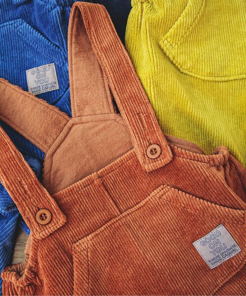 BREEZE（ブリーズ）の「ベビーカラーサロペット（その他ベビーウェア・キッズ・イエロー/チャコール/パープル/ブラウン/ブルー・80/70）」の11枚目の写真