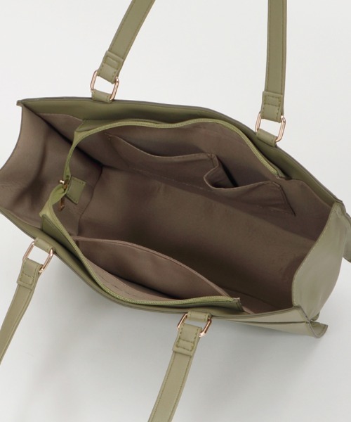 axes femme POETIQUE（アクシーズファムポエティック）の「ローズ刺繍レトロトートバッグ（トートバッグ・レディース・ワイン/グリーン・FREE）」の20枚目の写真