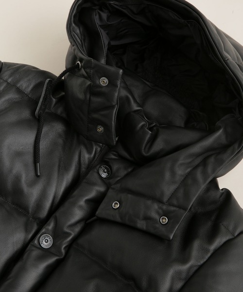 NANO universe（ナノユニバース）の「LB.03/西川ダウン(R)/ラムレザー