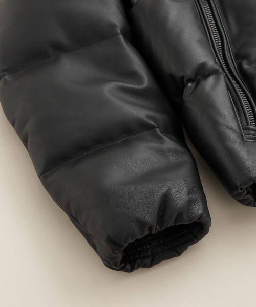 NANO universe（ナノユニバース）の「LB.03/西川ダウン(R)/ラムレザー