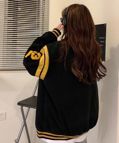 EPICKS（エピックス）の「刺繍スタジャン（スタジャン・レディース・ブラック/ホワイト・XL/XXL）」の4枚目の写真