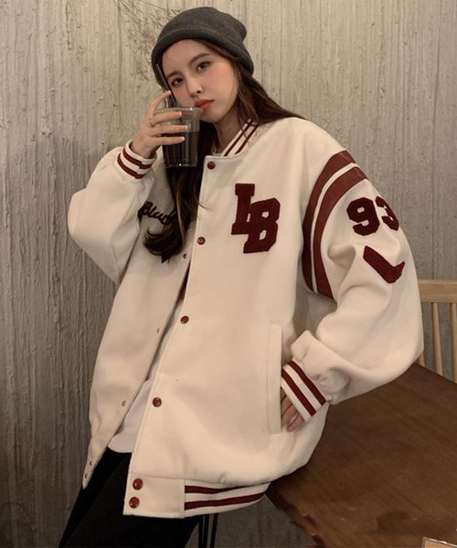 EPICKS（エピックス）の「刺繍スタジャン（スタジャン・レディース・ブラック/ホワイト・XL/XXL）」の5枚目の写真