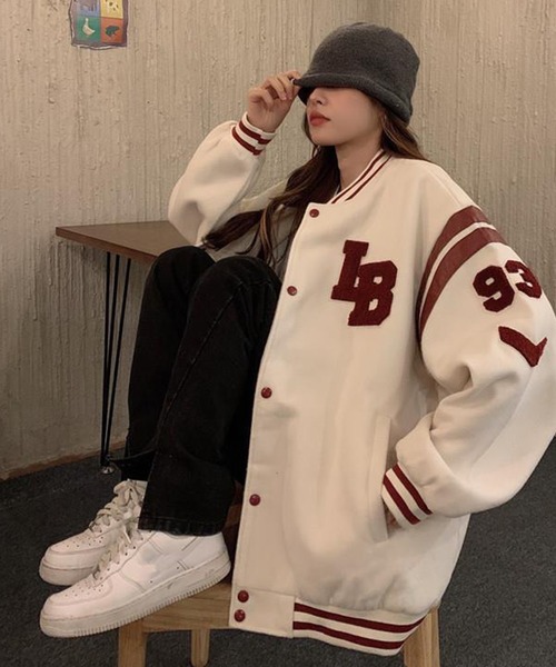 EPICKS（エピックス）の「刺繍スタジャン（スタジャン・レディース・ブラック/ホワイト・XL/XXL）」の6枚目の写真