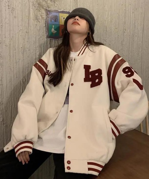 EPICKS（エピックス）の「刺繍スタジャン（スタジャン・レディース・ブラック/ホワイト・XL/XXL）」の7枚目の写真