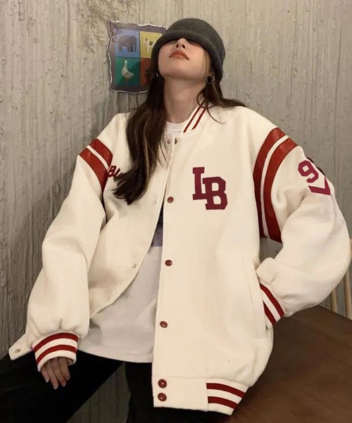 EPICKS（エピックス）の「刺繍スタジャン（スタジャン・レディース・ブラック/ホワイト・XL/XXL）」の12枚目の写真