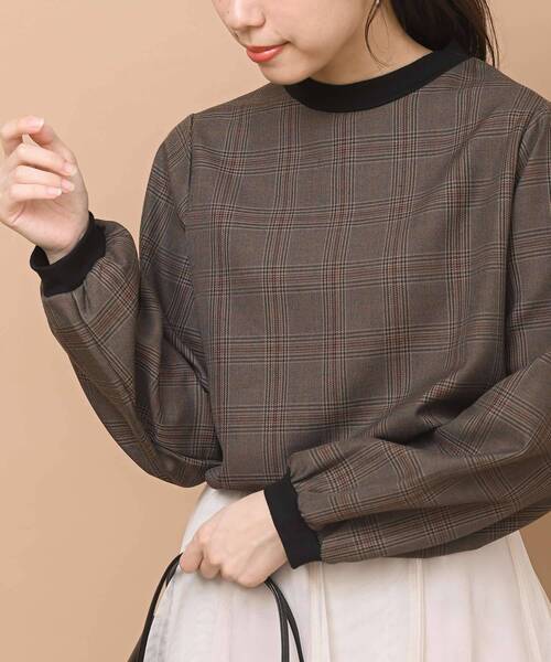 リブ使いチェックプルオーバー Tシャツ カットソー Rps アールピーエス のファッション通販 Zozotown