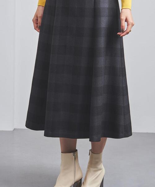 UNITED ARROWS（ユナイテッドアローズ）の「チェック セミフレア スカート（スカート・レディース・その他1・40/34/36/38）」の2枚目の写真