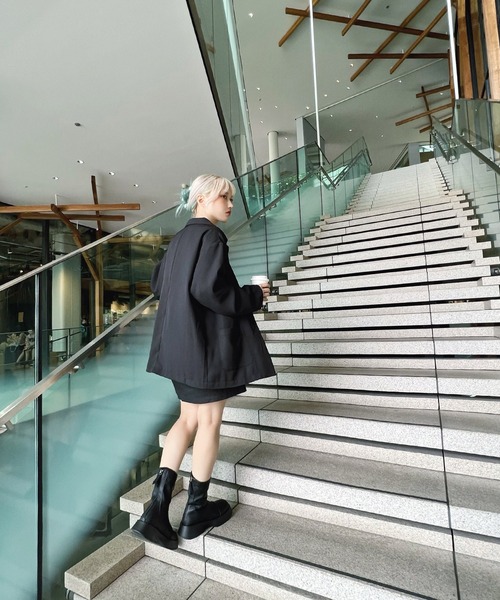 Figments（フィグメンツ）の「フィットブーツ（ブーツ・レディース・ブラック・SMALL/MEDIUM）」の10枚目の写真