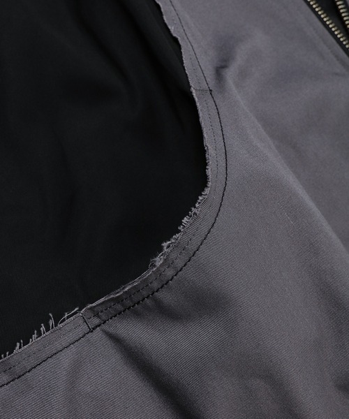 Omar Afridi（オマールアフリディ）の「POSTIN DRAWN COAT（ステンカラーコート・メンズ・グレー系その他・46/48）」の7枚目の写真