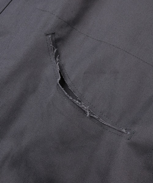 Omar Afridi（オマールアフリディ）の「POSTIN DRAWN COAT（ステンカラーコート・メンズ・グレー系その他・46/48）」の8枚目の写真