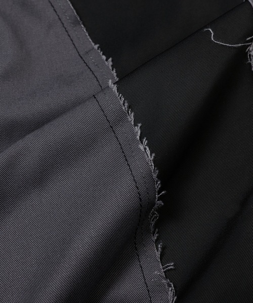 Omar Afridi（オマールアフリディ）の「POSTIN DRAWN COAT（ステンカラーコート・メンズ・グレー系その他・46/48）」の9枚目の写真