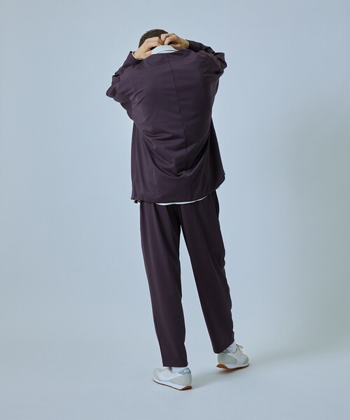 CITY TOKYO（シティトウキョウ）の「WRAPUPワイドテーパードスラックス（スラックス・メンズ・ブラック/ブルー/ブラウン・1/2/3）」の18枚目の写真