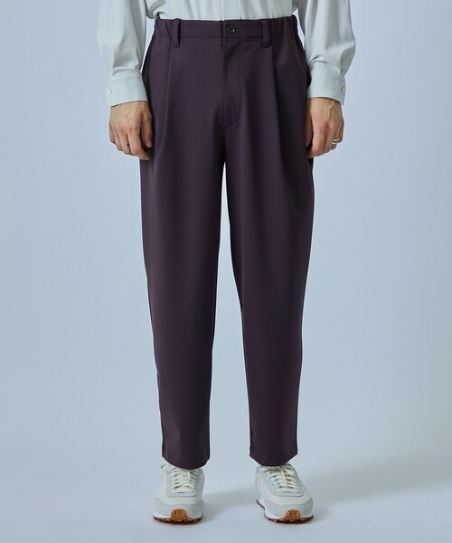 CITY TOKYO（シティトウキョウ）の「WRAPUPワイドテーパードスラックス（スラックス・メンズ・ブラック/ブルー/ブラウン・1/2/3）」の19枚目の写真