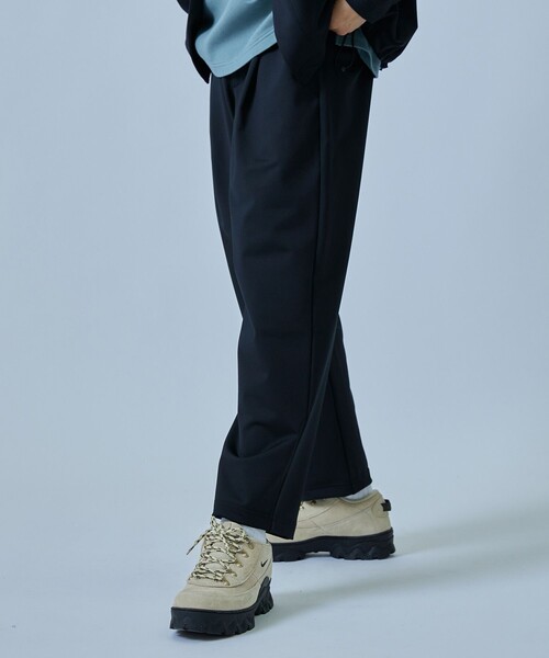 CITY TOKYO（シティトウキョウ）の「WRAPUPワイドテーパードスラックス（スラックス・メンズ・ブラック/ブルー/ブラウン・1/2/3）」の20枚目の写真