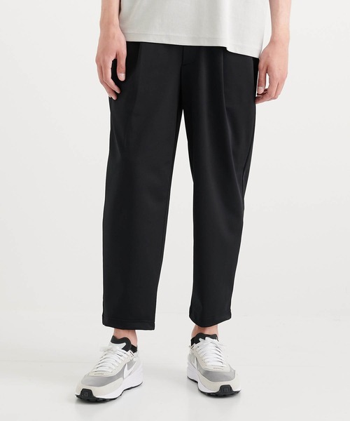 CITY TOKYO（シティトウキョウ）の「WRAPUPワイドテーパードスラックス（スラックス・メンズ・ブラック/ブルー/ブラウン・1/2/3）」の2枚目の写真