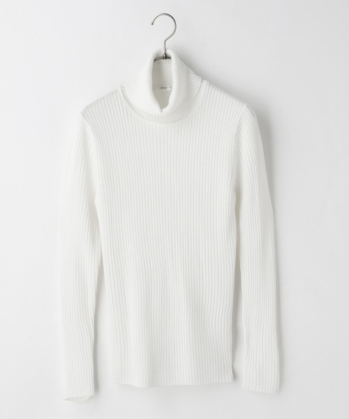 Honeys（ハニーズ）の「あったかリブ編タートル（ニット/セーター・レディース・ピンク/ブラウン/ブラック/ベージュ/アイボリー/パープル/レッド/グリーン/ターコイズブルー・LL/S/M/L）」の13枚目の写真