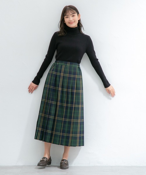 Honeys（ハニーズ）の「あったかリブ編タートル（ニット/セーター・レディース・ピンク/ブラウン/ブラック/ベージュ/アイボリー/パープル/レッド/グリーン/ターコイズブルー・LL/S/M/L）」の15枚目の写真