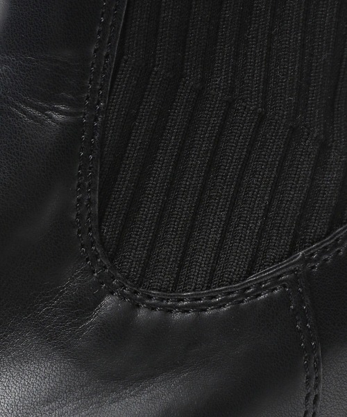 PAGEBOY(ページボーイ)の「ニットソックスブーツ(ブーツ・レディース・ブラック/オフホワイト・M/L)」の13枚目の写真