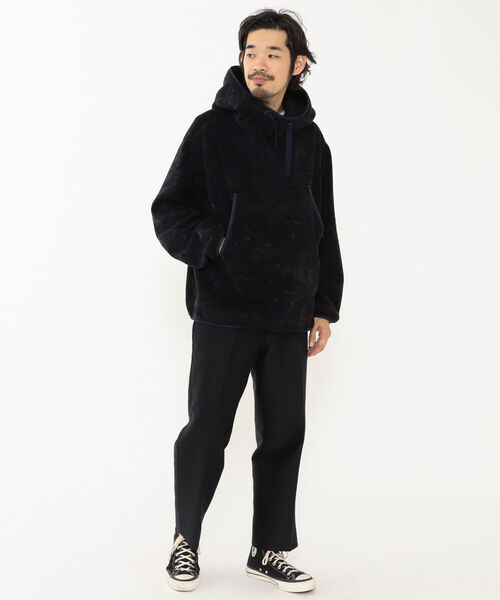 BEAMS PLUS（ビームスプラス）の「BEAMS PLUS / フリース カモフラージュプリント ミリタリー スモック（ブルゾン・メンズ・オリーブ/ネイビー・S/M/L/XL）」の8枚目の写真