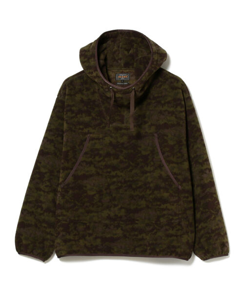 BEAMS PLUS（ビームスプラス）の「BEAMS PLUS / フリース カモフラージュプリント ミリタリー スモック（ブルゾン・メンズ・オリーブ/ネイビー・S/M/L/XL）」の11枚目の写真