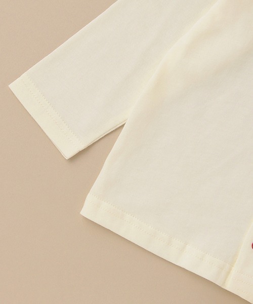 baby cheer（ベイビーチアー）の「キノコ衿ブラウス（シャツ/ブラウス・キッズ・キナリ・110cm/80ｃｍ/120cm/100cm/90cm）」の2枚目の写真