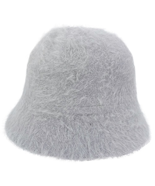 polcadot（ポルカドット）の「ライク アンゴラ ベルハット（ハット・レディース・ブラック/グレー/ベージュ/ホワイト・FREE）」の3枚目の写真