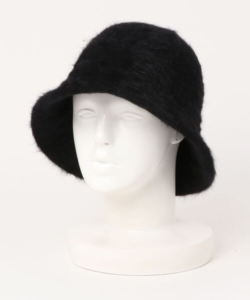 polcadot（ポルカドット）の「ライク アンゴラ ベルハット（ハット・レディース・ブラック/グレー/ベージュ/ホワイト・FREE）」の6枚目の写真