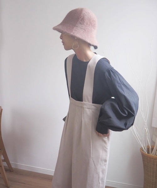 polcadot（ポルカドット）の「ライク アンゴラ ベルハット（ハット・レディース・ブラック/グレー/ベージュ/ホワイト・FREE）」の15枚目の写真