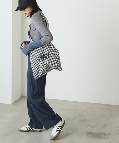 forksy.(フォルクシー)の「【forksy.】フィンガーフォールリブタートルニットプルオーバー(ニット/セーター・レディース・グレー/アイボリー/ブラック/ベージュ・FREE)」の6枚目の写真