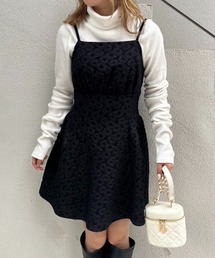 one after another NICE CLAUP | ビンテージガーリーなミニキャミワンピース(ワンピース)