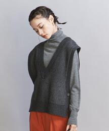 BEAUTY&YOUTH UNITED ARROWS | ウールブレンド Vネック ベスト(ベスト)