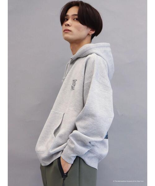 CRAFT STANDARD BOUTIQUE(クラフトスタンダードブティック)の「THE MET モネMonet スウェットパーカー *(パーカー・メンズ・杢グレー/ブラック/アイボリー・LL/L/M)」の15枚目の写真