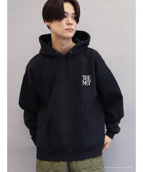 CRAFT STANDARD BOUTIQUE(クラフトスタンダードブティック)の「THE MET モネMonet スウェットパーカー *(パーカー・メンズ・杢グレー/ブラック/アイボリー・LL/L/M)」の21枚目の写真