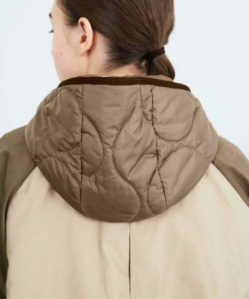 FRAPBOIS(フラボア)の「カスタムコート(その他アウター・レディース・ブラック/ベージュ・1/2)」の18枚目の写真