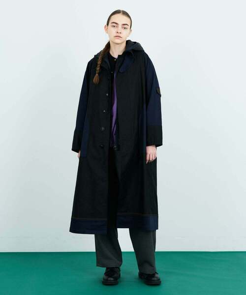 FRAPBOIS(フラボア)の「カスタムコート(その他アウター・レディース・ブラック/ベージュ・1/2)」の16枚目の写真