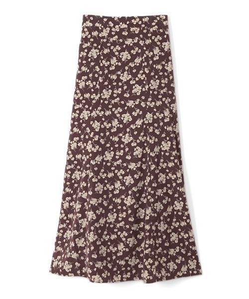 flower(フラワー)の「フローラルブーケスカート(スカート・レディース・ブラウン/ベージュ・FREE)」の21枚目の写真