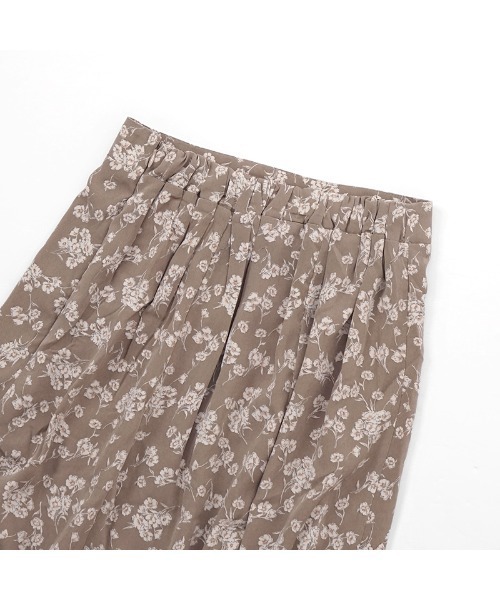 flower(フラワー)の「フローラルブーケスカート(スカート・レディース・ブラウン/ベージュ・FREE)」の13枚目の写真