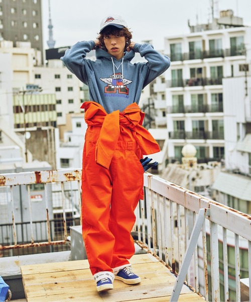 AVIREX（アヴィレックス）の「【RUSSELL ATHLETIC × AVIREX】PULL-OVER PARKA / プルオーバー パーカー / ラッセル アスレティック / アヴィレックス（パーカー・メンズ・オレンジ/その他/その他1・L/2XL/M/XL）」の18枚目の写真