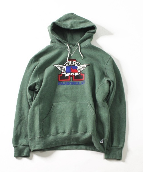 AVIREX（アヴィレックス）の「【RUSSELL ATHLETIC × AVIREX】PULL-OVER PARKA / プルオーバー パーカー / ラッセル アスレティック / アヴィレックス（パーカー・メンズ・オレンジ/その他/その他1・L/2XL/M/XL）」の17枚目の写真