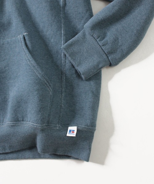 AVIREX（アヴィレックス）の「【RUSSELL ATHLETIC × AVIREX】PULL-OVER PARKA / プルオーバー パーカー / ラッセル アスレティック / アヴィレックス（パーカー・メンズ・オレンジ/その他/その他1・L/2XL/M/XL）」の11枚目の写真