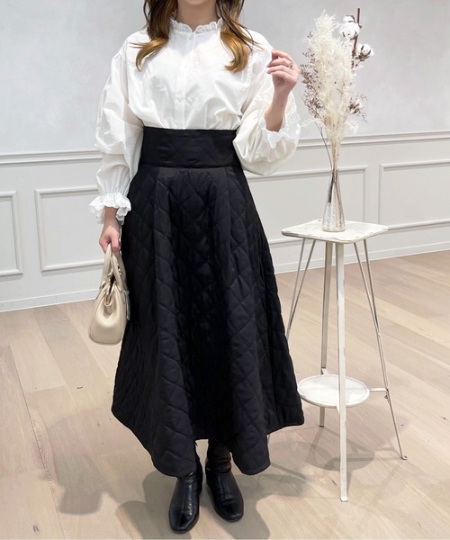 apres jour（アプレジュール）の「コットンレースフリルブラウス【ZOZOTOWN限定アイテム】（シャツ/ブラウス・レディース・アイボリー/オフホワイト・X-LARGE/フリー）」の5枚目の写真