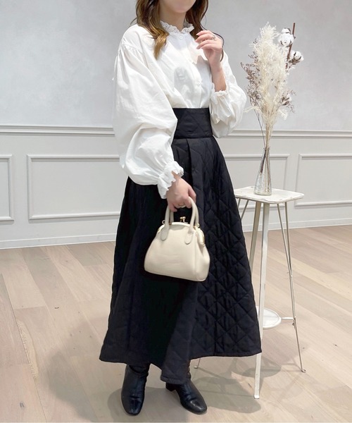 apres jour（アプレジュール）の「コットンレースフリルブラウス【ZOZOTOWN限定アイテム】（シャツ/ブラウス・レディース・アイボリー/オフホワイト・X-LARGE/フリー）」の6枚目の写真