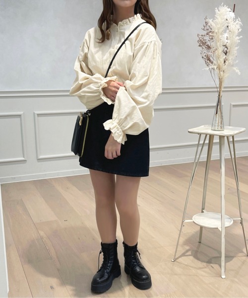 apres jour（アプレジュール）の「コットンレースフリルブラウス【ZOZOTOWN限定アイテム】（シャツ/ブラウス・レディース・アイボリー/オフホワイト・X-LARGE/フリー）」の16枚目の写真