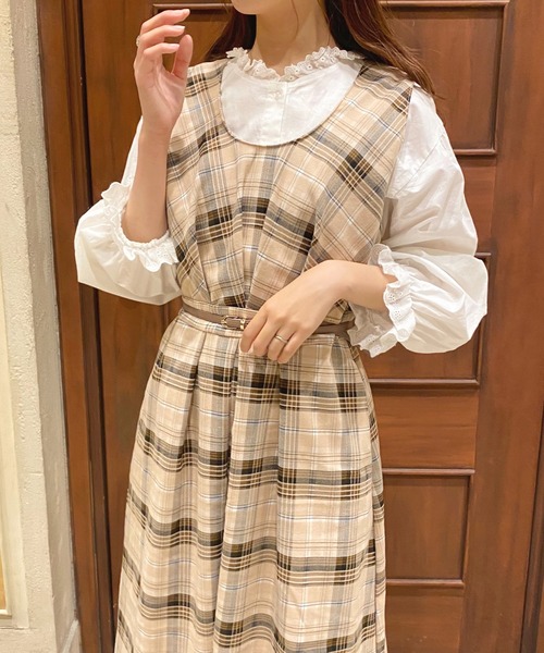 apres jour（アプレジュール）の「コットンレースフリルブラウス【ZOZOTOWN限定アイテム】（シャツ/ブラウス・レディース・アイボリー/オフホワイト・X-LARGE/フリー）」の22枚目の写真