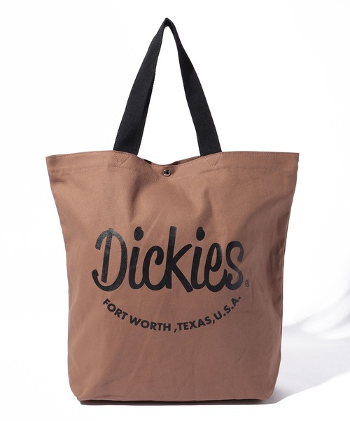 Dickies(ディッキーズ)の「Dickies ポップアーチロゴ キャンバストートバッグ(トートバッグ・メンズ・ブラウン/ブラック/シルバー/オフホワイト・FREE)」の9枚目の写真