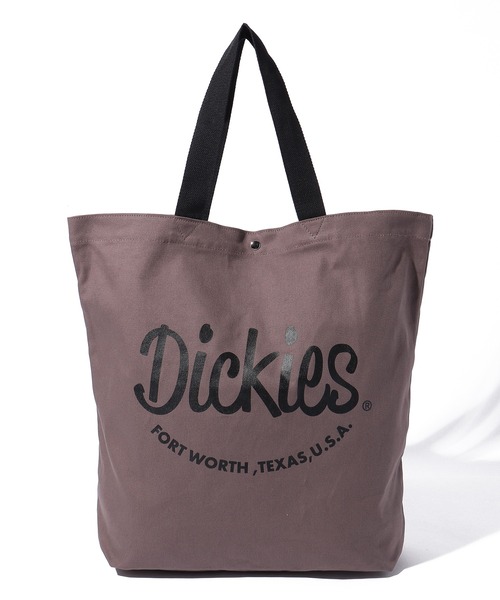 Dickies(ディッキーズ)の「Dickies ポップアーチロゴ キャンバストートバッグ(トートバッグ・メンズ・ブラウン/ブラック/シルバー/オフホワイト・FREE)」の7枚目の写真
